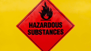 Hazardous Substances Sign